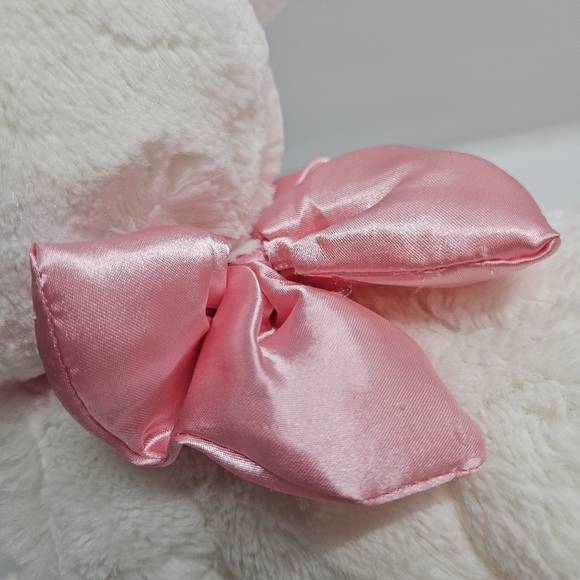 Disney Parks Aristocats Marie Plush White Kitty Cat Pink Bow Stuffed Animal - Picture 9 of 10